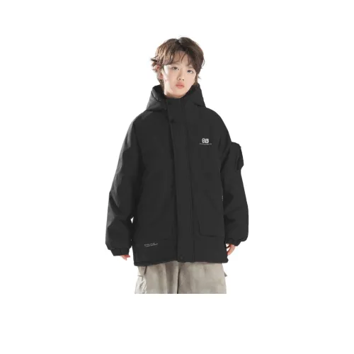 URBANSHOW Зимняя детская одежда Утепленный Утолщенный Пэчворк Цветовой блок Мальчики' Хлопковый пуховик Детский