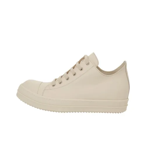 RICK OWENS совместный бренд RO Low Топ Скейтборд Кроссовки Мужские Белые