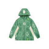 Серое озеро полно зеленого