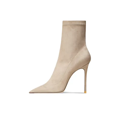 Siwei Короткий Эластичный Ботинки Женские