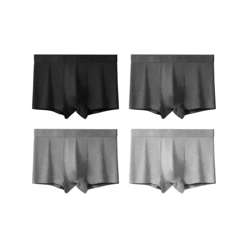 PLANDOO Мужское нижнее белье упаковка из 4 штук