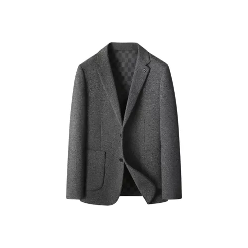 SENJIALUO Серый Мужской Деловой костюм