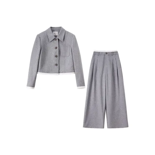 SENTUBILA Серый Женские Повседневные Костюмы
