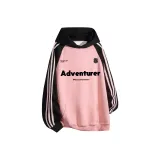 Розовый и черный рукава.