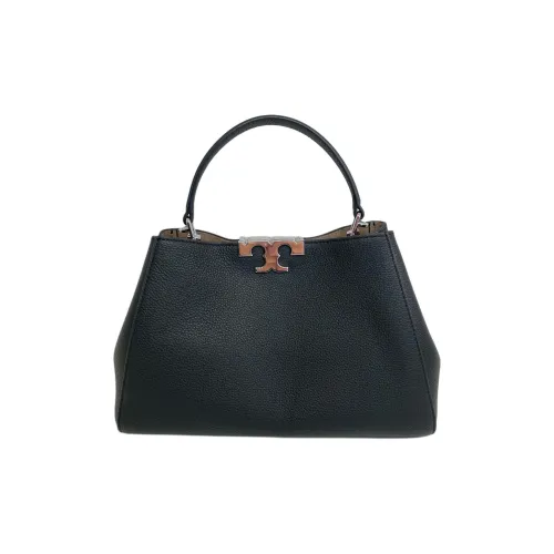 TORY BURCH ELEANOR GRAIN LEATHER Сумка Большая Женская Черная