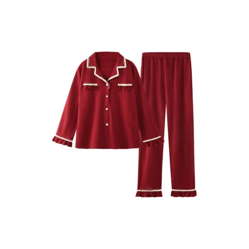 Pretty lady Красный Женские Пижамные комплекты