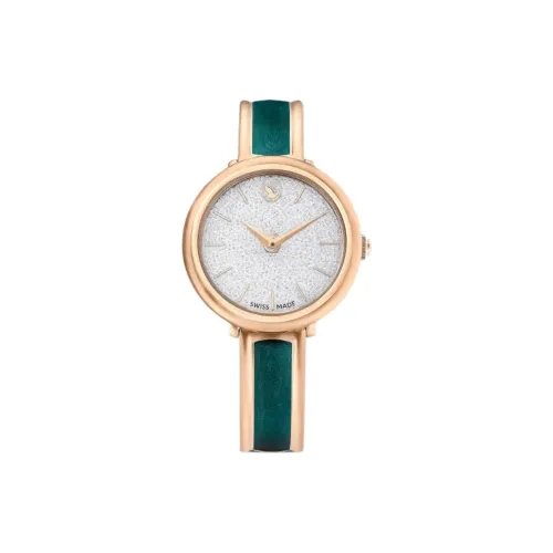 Swarovski Women's Watch Кварцевый механизм металлический ремешок 32 мм серебристый циферблат
