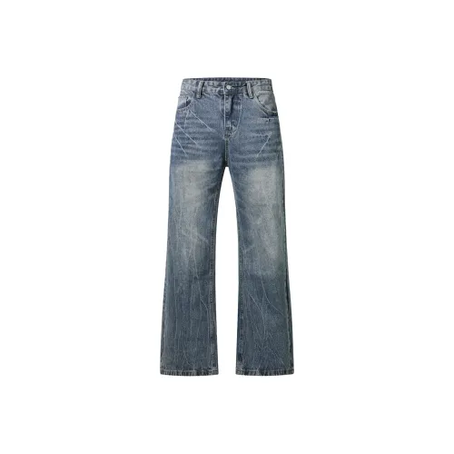 FEAROM Унисекс Джинсы