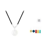 [Серебряный] Спокойный Ожерелье с Застежкой