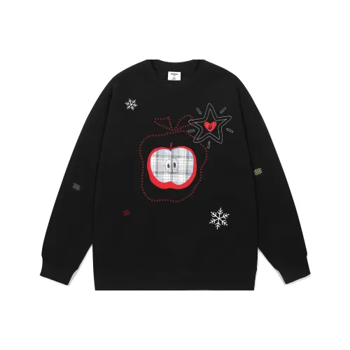 Guuka Черный Унисекс Свитшоты