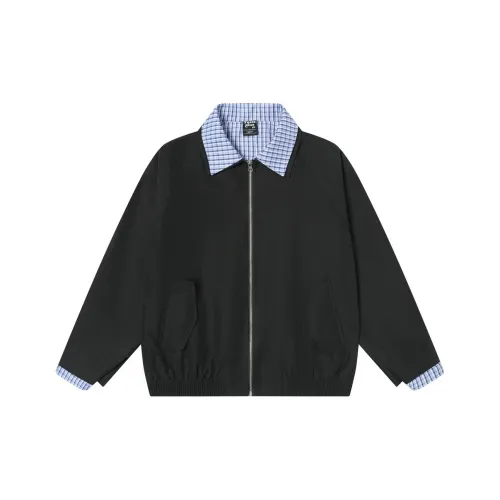 Wooden Rabbit Минималистский стиль Двойной Отложной воротник Карман Элегантность Lazy Куртка Мужской