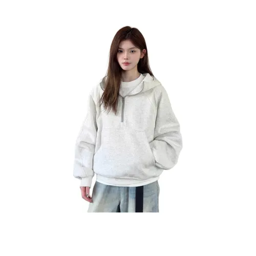 DEAR BETSY Белый Серый Унисекс Свитшоты