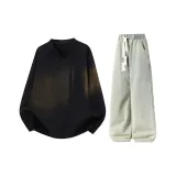 Чёрный + Грязно-жёлтый