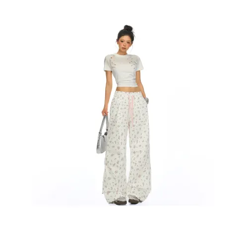 RJVO Белые брюки Женские Повседневные брюки