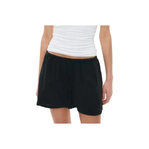 GLASSONS Хлопок Муслин Мини Короткие Повседневные Шорты Женские