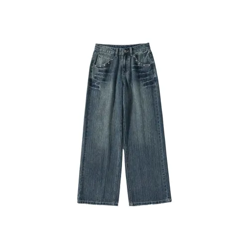 JOPPTI Бамбук Синий Женские Джинсы