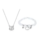 Кошка Ожерелье + браслет (Пара)