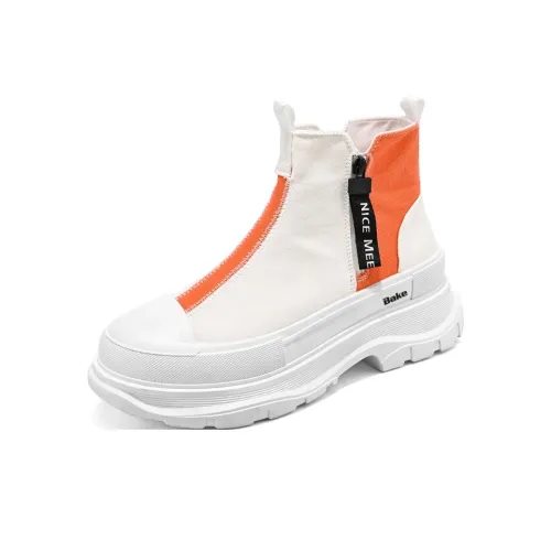 Bake Устойчивый к истиранию Дышащие Противоскользящие Высокие Кеды Мужские