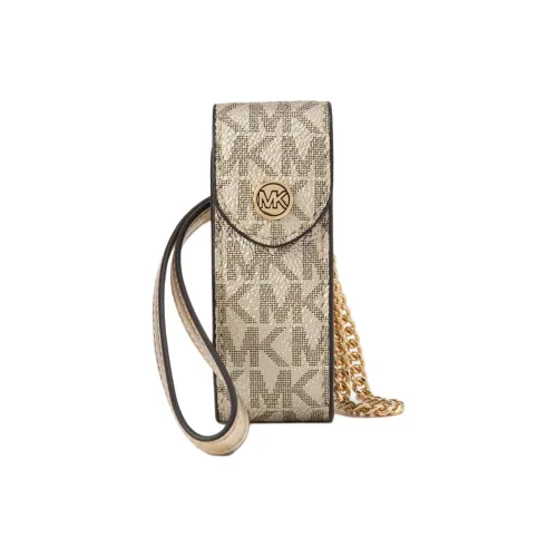 MICHAEL KORS Искусственная кожа MK Красный конверт Сумка на плечо Женские Wheat Wave Золотой