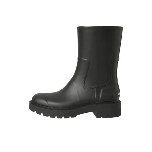 CALVIN KLEIN Водонепроницаемые резиновые сапоги женские черные