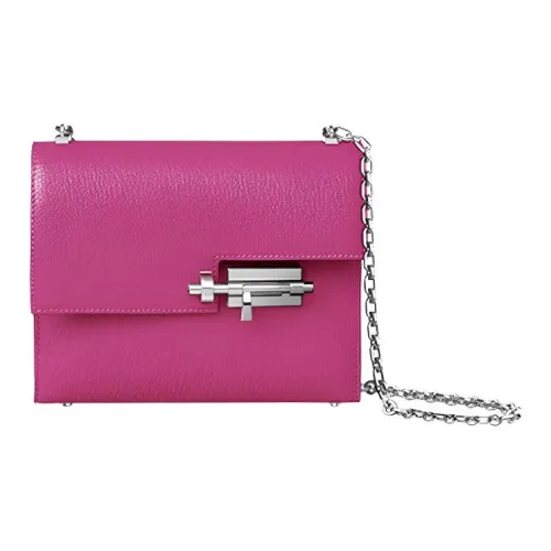 HERMES Verrou Mysore Шевро Verrou Сумка Сумка через плечо Женская Mulan Розовая