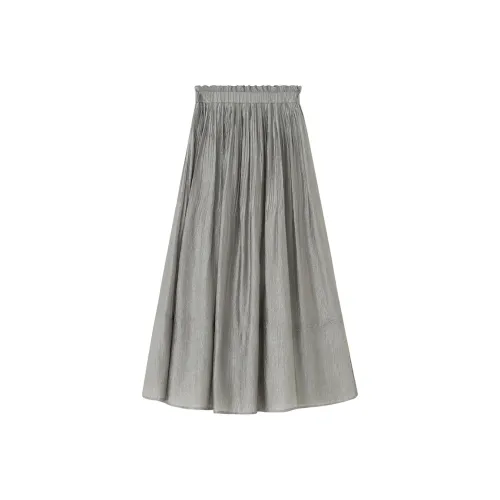 SOON FLOWER Повседневная длинная юбка для женщин