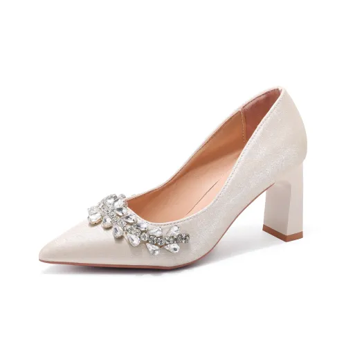 Be Good Мягкий Стиль Позиционирования Элегантность Модный Универсальный Удобный Повседневный Грубый Каблук Высокие Каблуки 6 см Женские Подарочный Набор Коробка