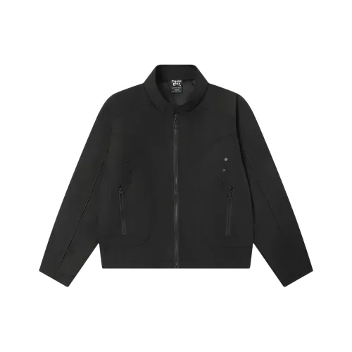 Wooden Rabbit Весенний Осенний Повседневный ZIP UP Пилот Куртка Мужская