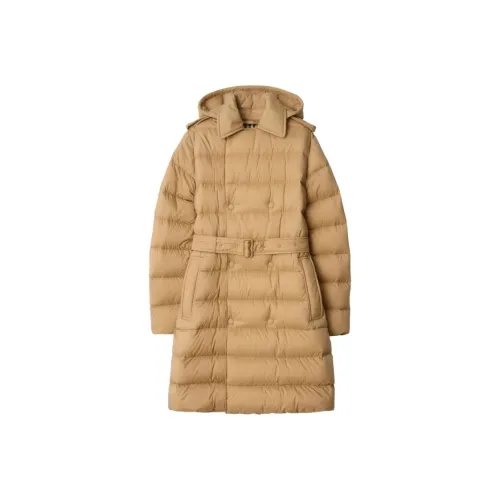 Burberry Песочный Женские пуховики