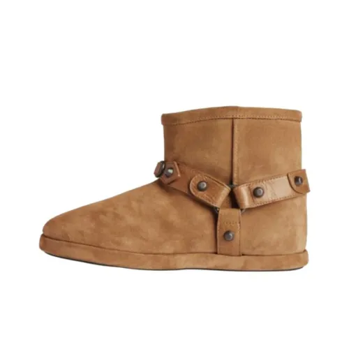 Balenciaga Alaska Мягкий Короткий Сноубутсы Женские Коричневый