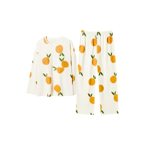 Pretty lady Айвори Белый Женский Пижамный Комплект