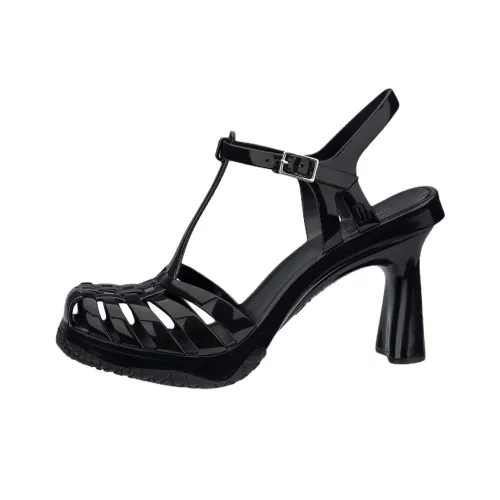 Melissa Грубый каблук Высокие каблуки 9,5 см Женские Черный