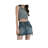 Винтажный синий