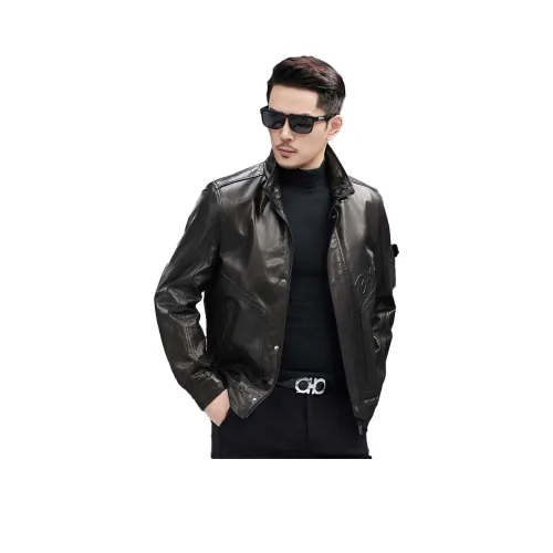 KAISER Натуральная кожа куртка унисекс