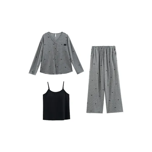 Same Language Пижамный комплект для женщин стич узор