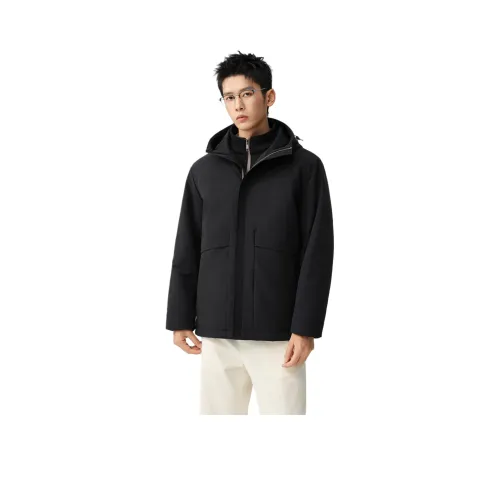 YAYA Черный Унисекс Пуховики