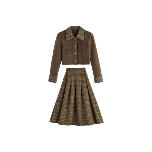 TSKIU Женские Комплекты с Юбкой