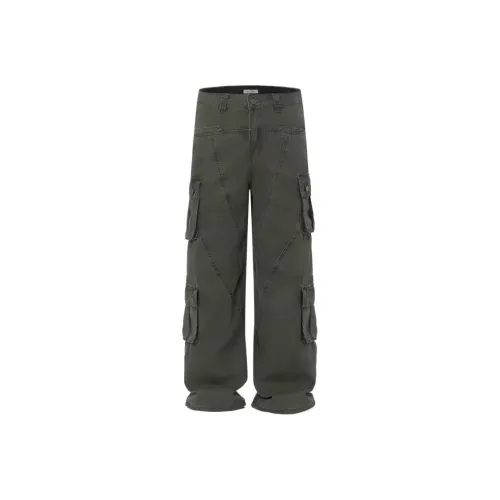 THE AIER Серые Унисекс Карго Брюки