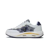 Белый темно-синий