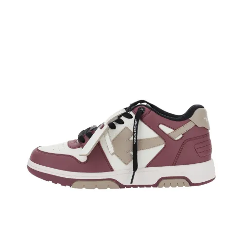 Off Белый Out Of Office Низкий Топ Скейтборд Кроссовки Мужские Красные