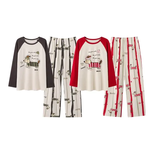 YIROUQING Осенний Зимний Мужская Верхняя одежда Домашняя одежда Милый Дружественный к коже Минималистский стиль Удобный Унисекс