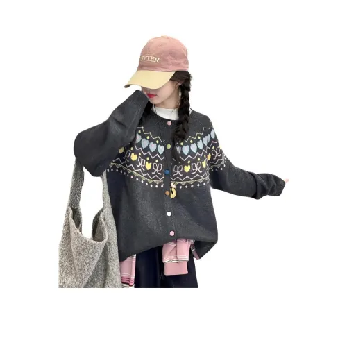 T.MOO Серые Свитера для Подростков