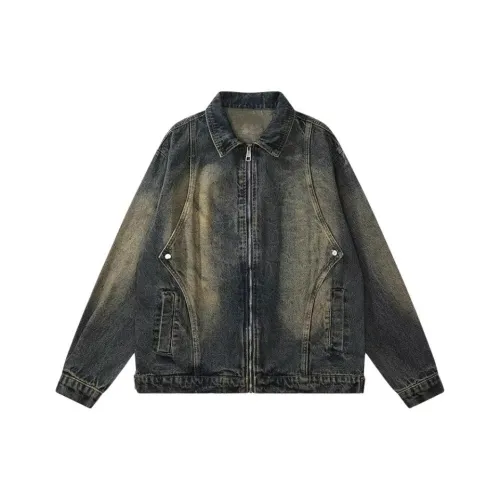 BLACK AT Синий Унисекс Куртки