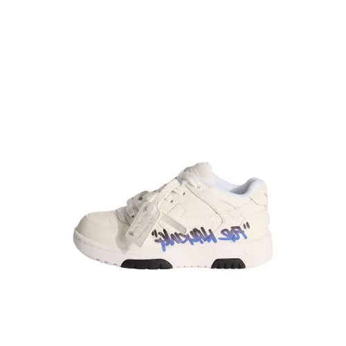 Off Белый Out Of Office Низкий Топ Детские Скейтбординги Белый Детский