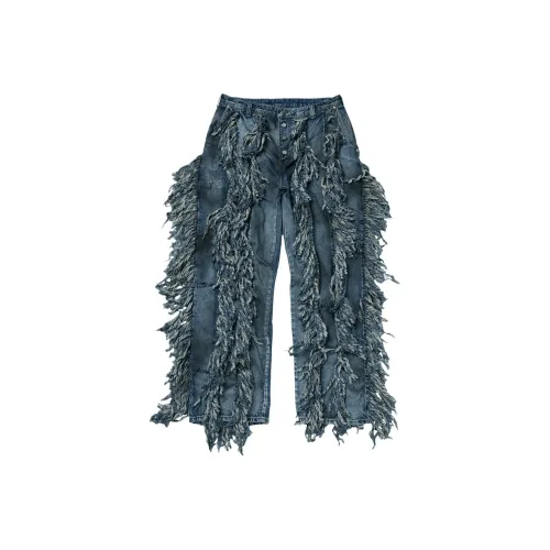 THUG CLUB FW25 Angels Denim Pants Jeans Unisex
