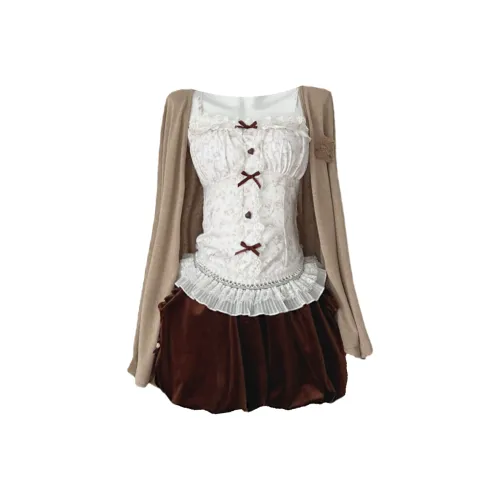 Udon House Женские Повседневные Костюмы