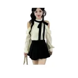 Топ + Штаны + Юбка + Одежда + Наборы