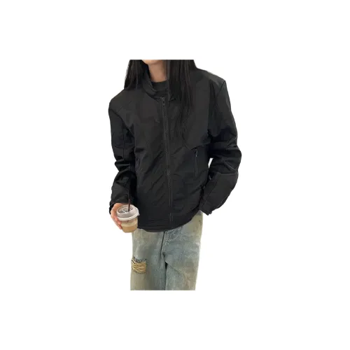 SNEIKLAU Черный Унисекс Куртки