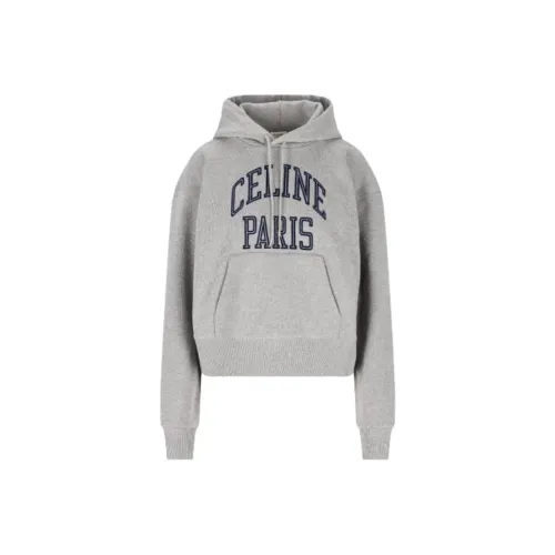 CELINE Смешанные Серые Женские Свитшоты