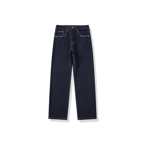 Azvk HDBL 8609 Темно-синий Синий Мужские Джинсы